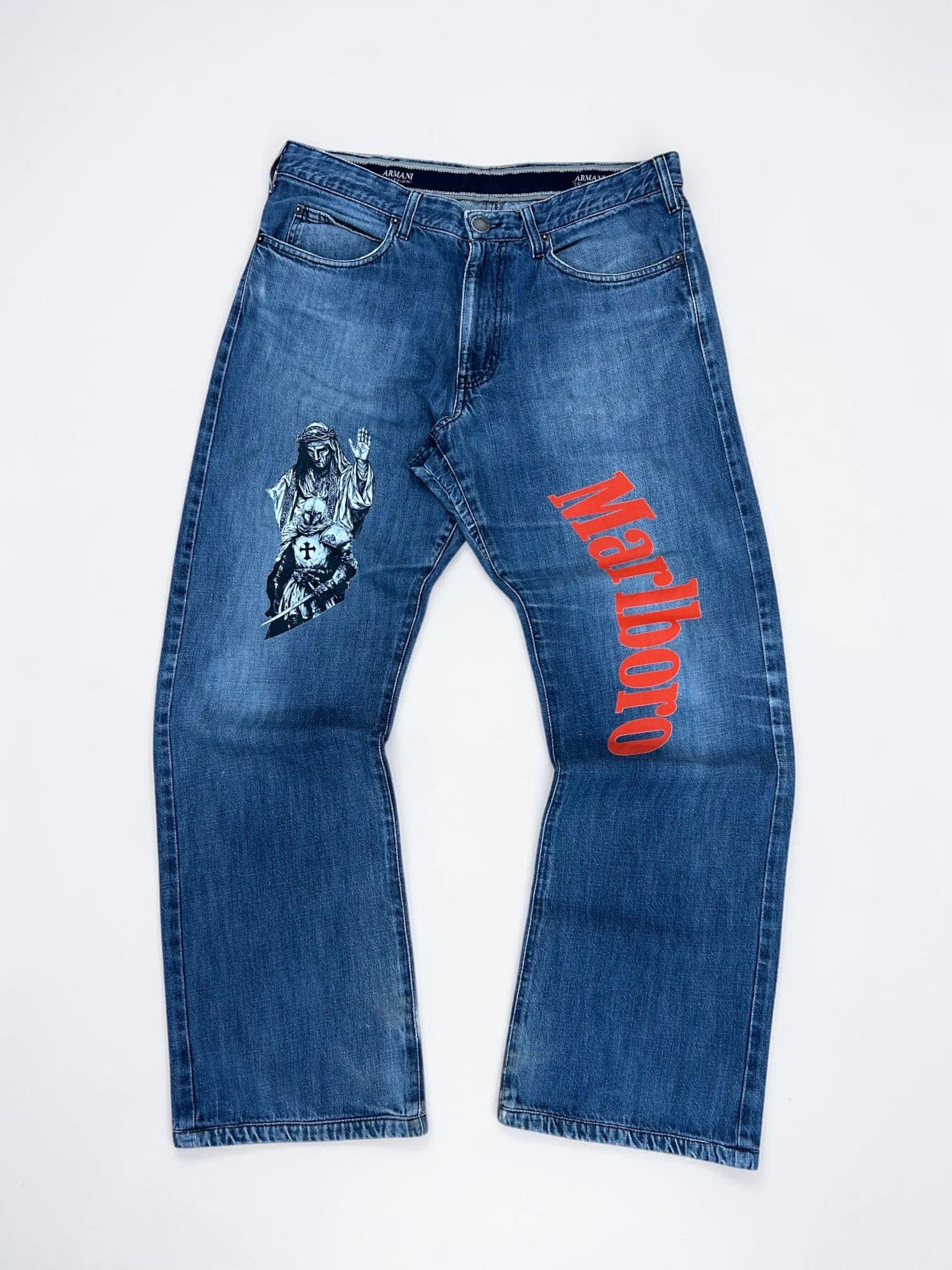 Printed Jeans