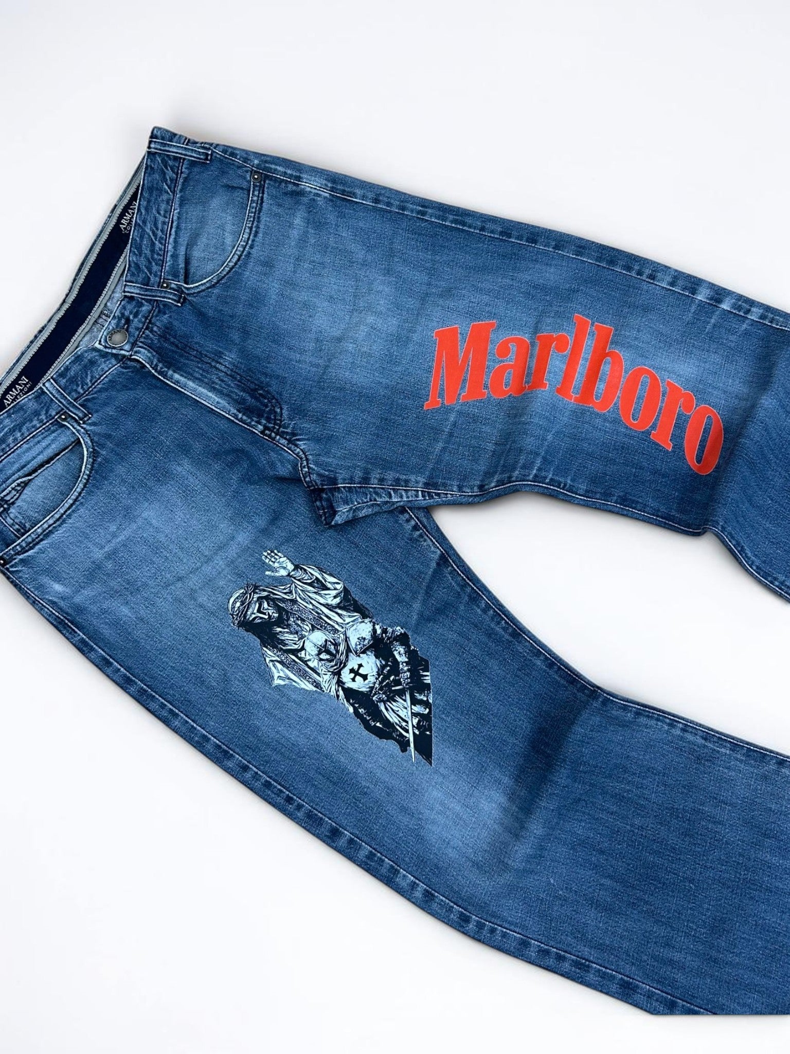 Printed Jeans