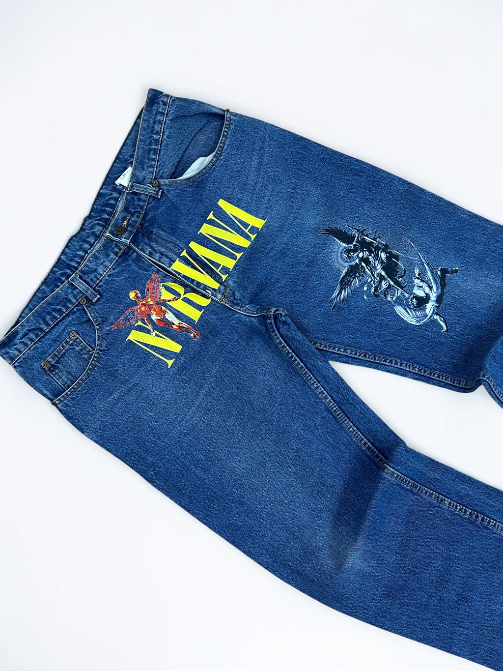 Printed Jeans