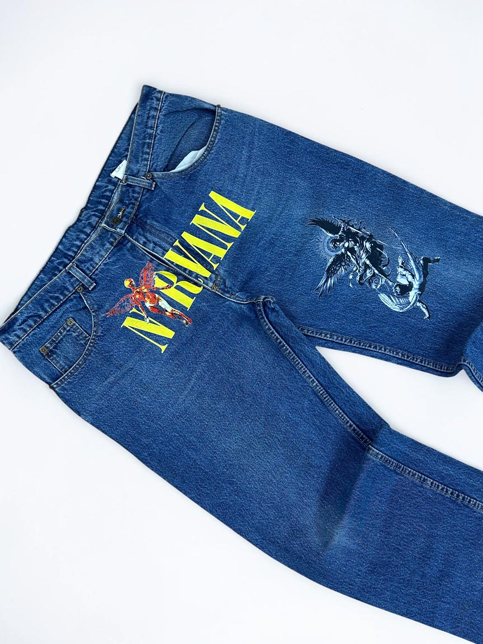 Printed Jeans