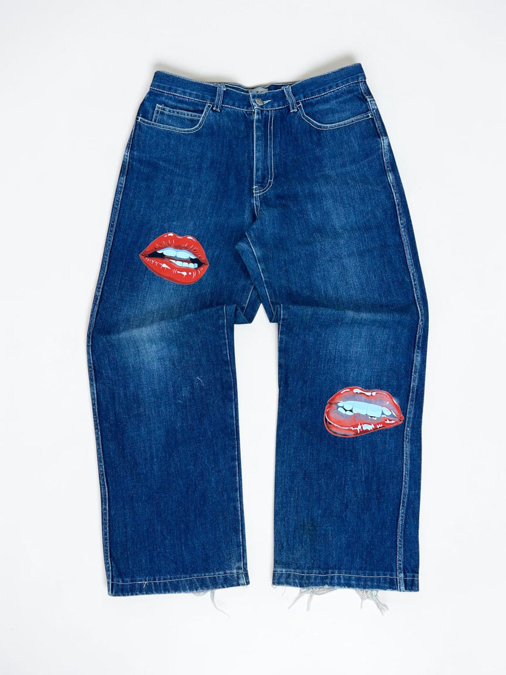 Printed Jeans