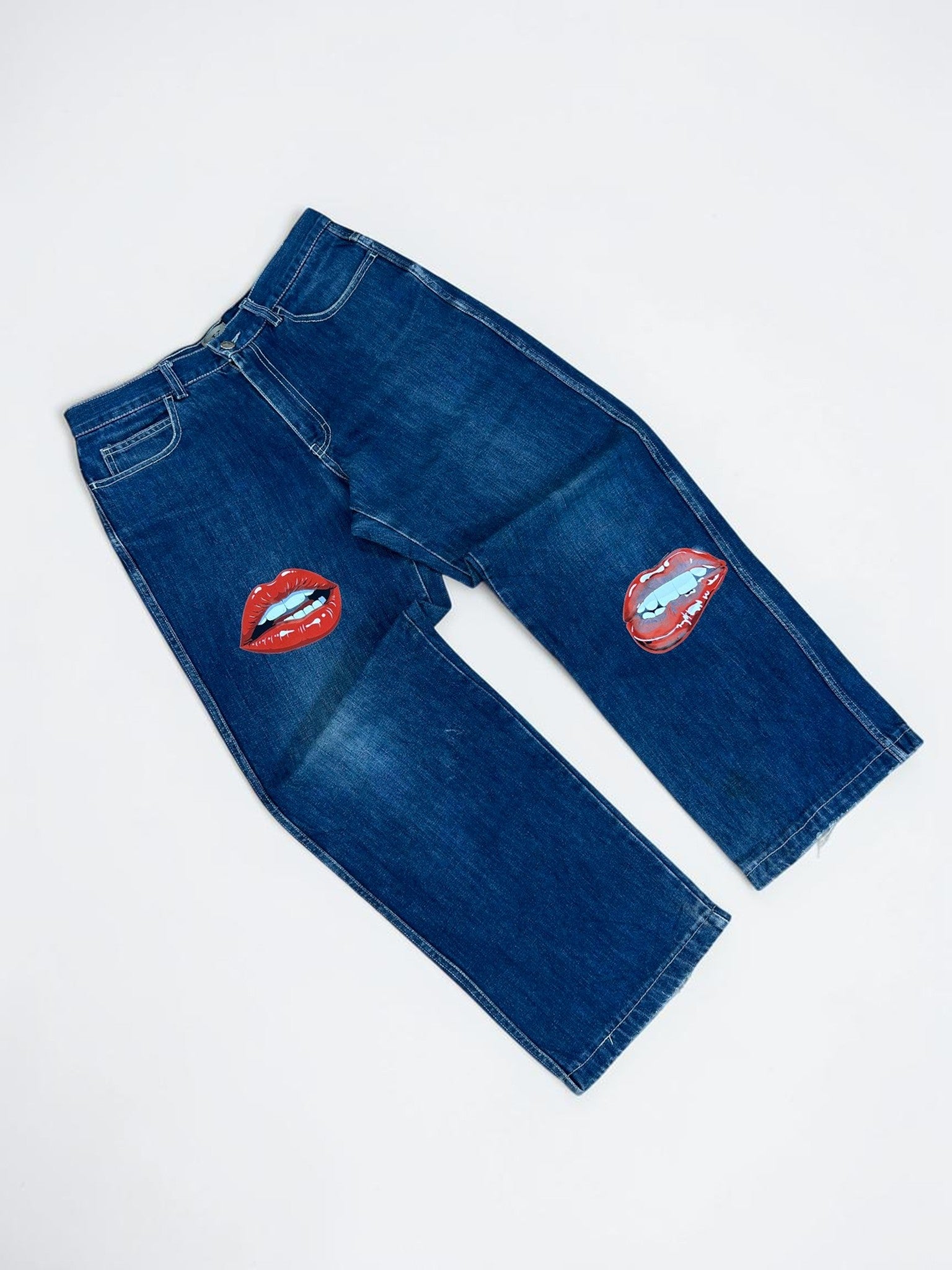 Printed Jeans