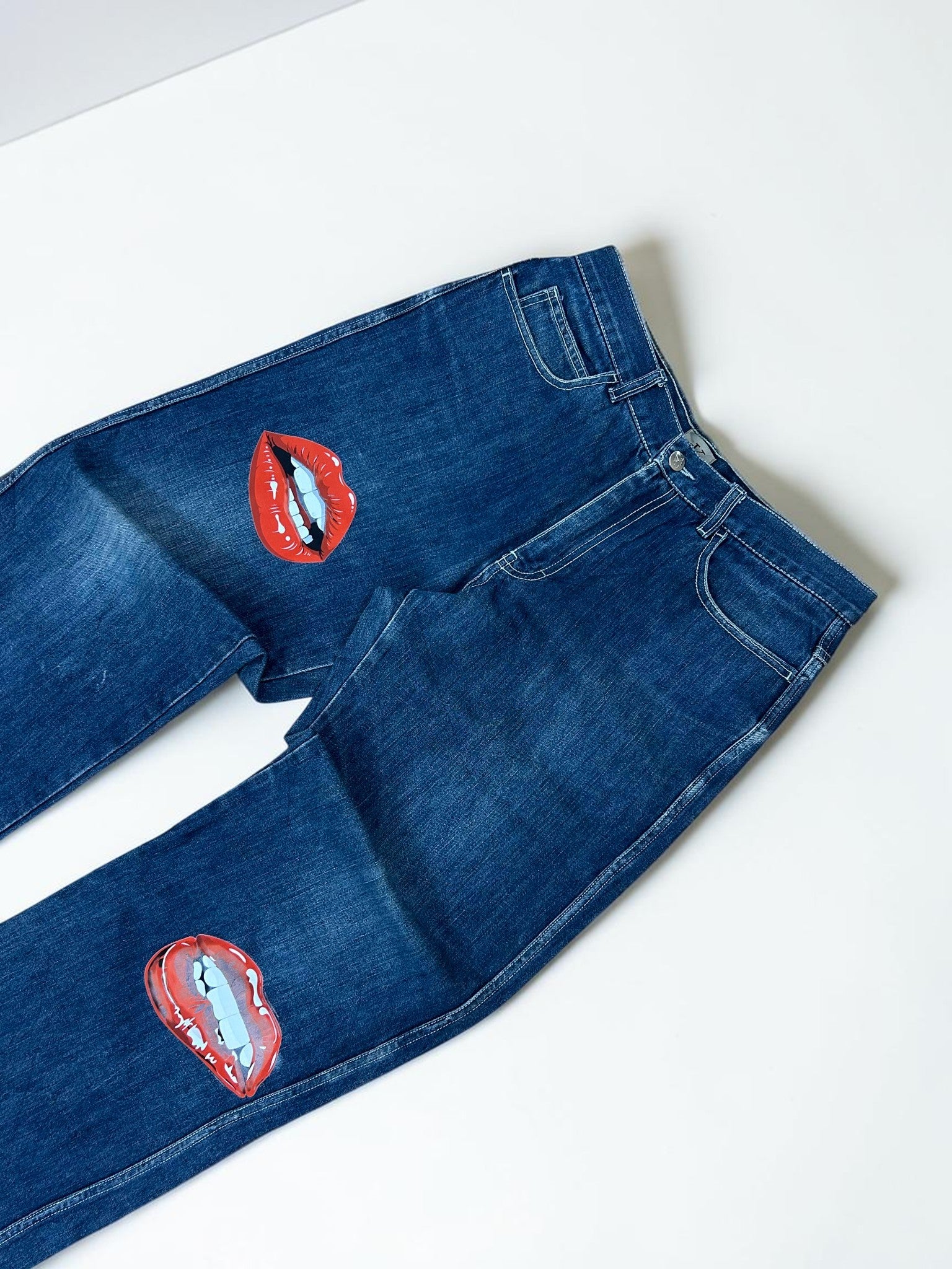 Printed Jeans