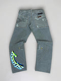 Printed Jeans