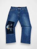 Printed Jeans
