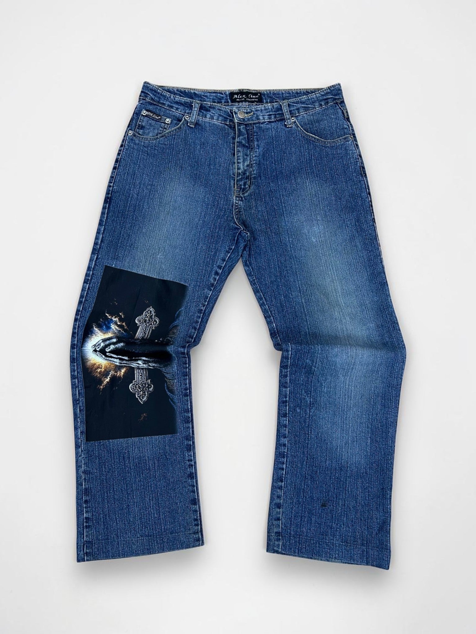 Printed Jeans