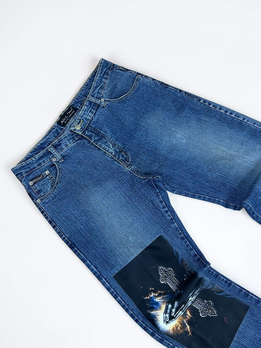 Printed Jeans