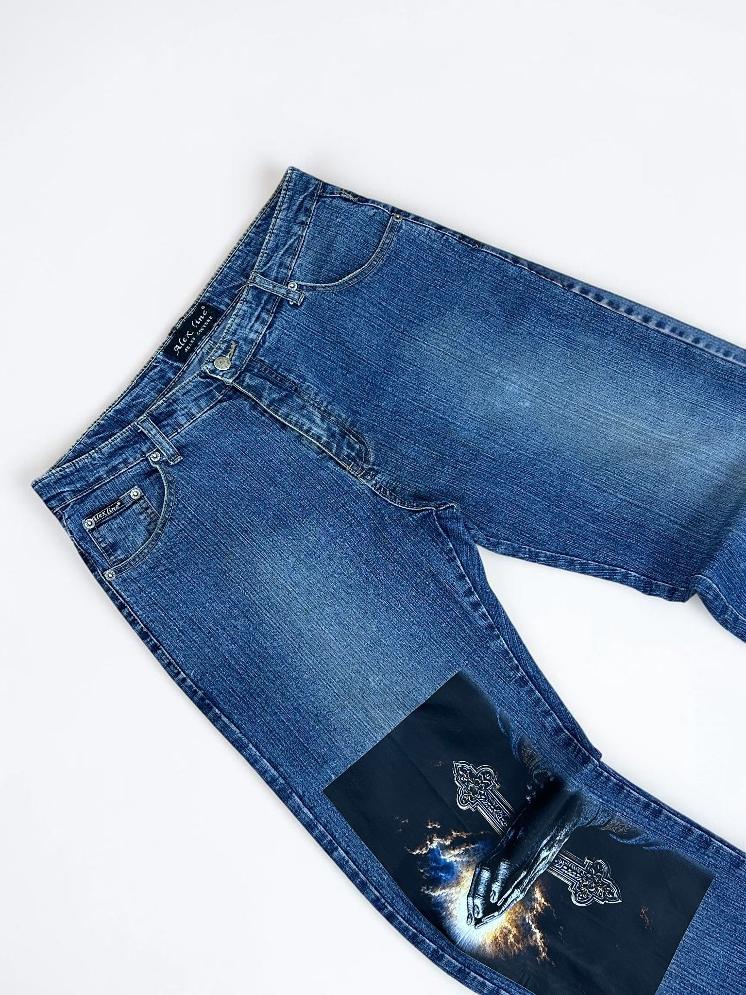 Printed Jeans
