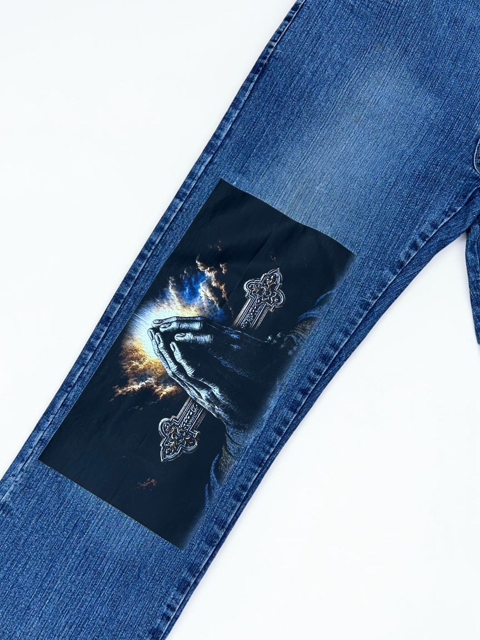 Printed Jeans